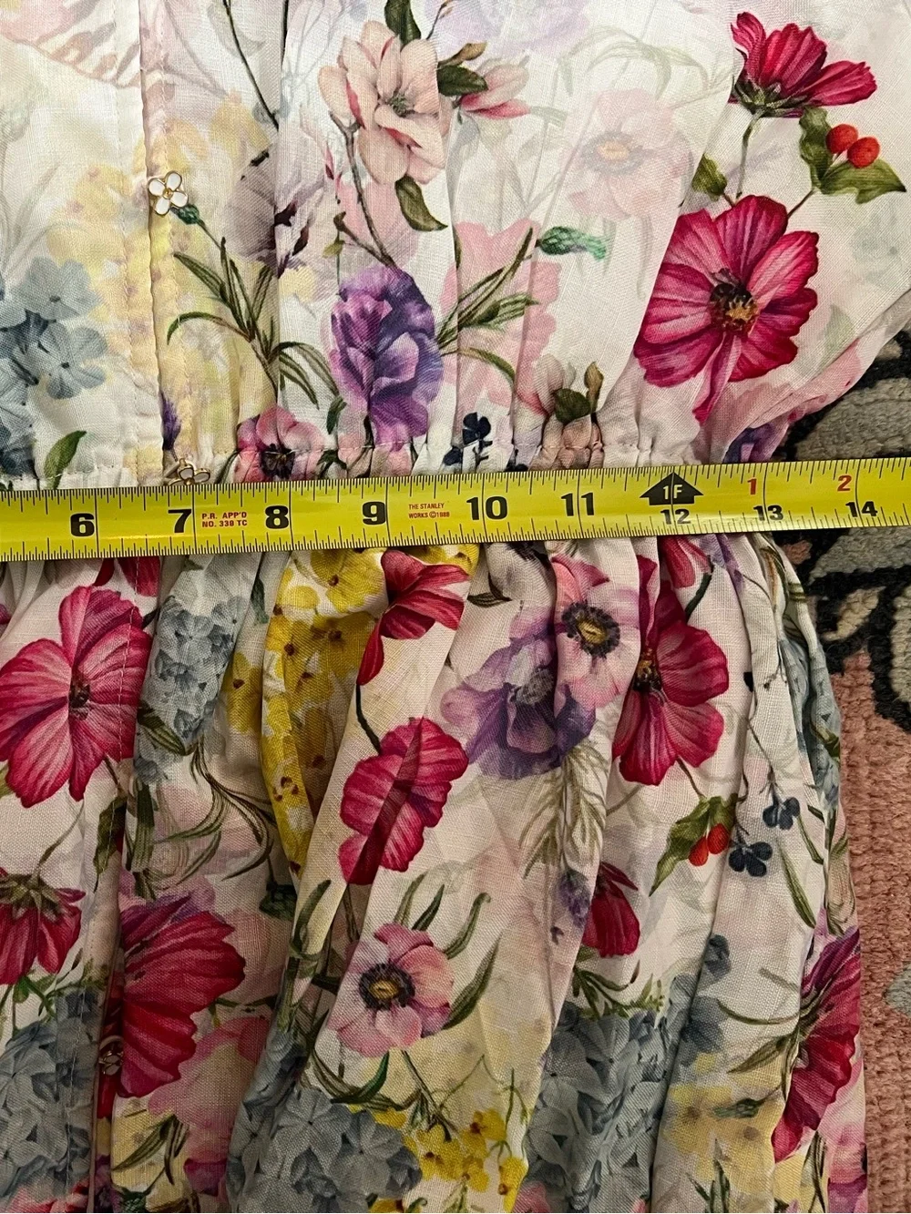 NWT Let Me Be Floral Midi Dress - Picture 10 of 13